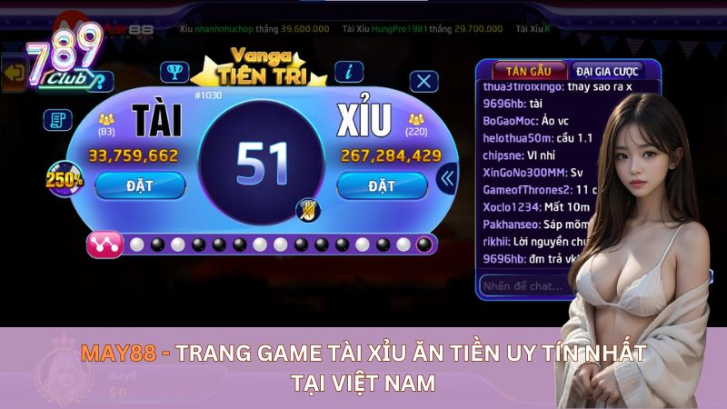 May88 - Trang Game Tài Xỉu Ăn Tiền uy tín nhất Tại Việt Nam