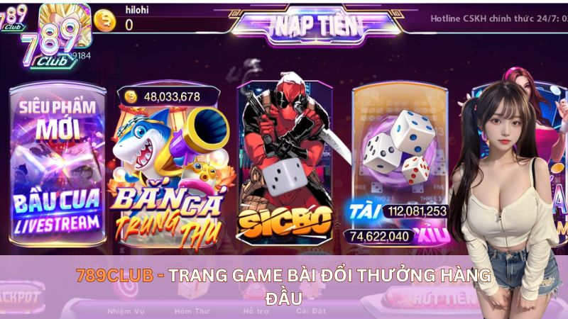 Trang game bài đổi thưởng 789club