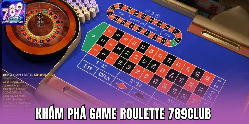 Khám phá game roulette 789Club