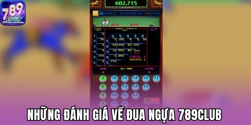 Những đánh giá về đua ngựa 789Club