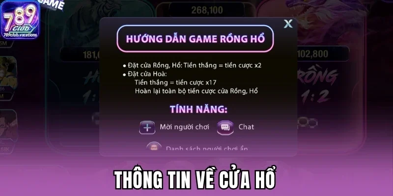 Thông tin về cửa hổ