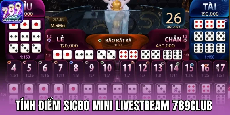 Tính năng siêu thắng lớn sicbo mini livestream