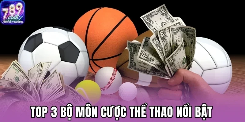 Top 3 bộ môn cược thể thao nổi bật